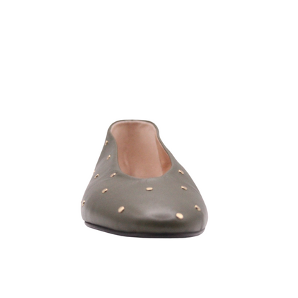 Kira Khaki Leather