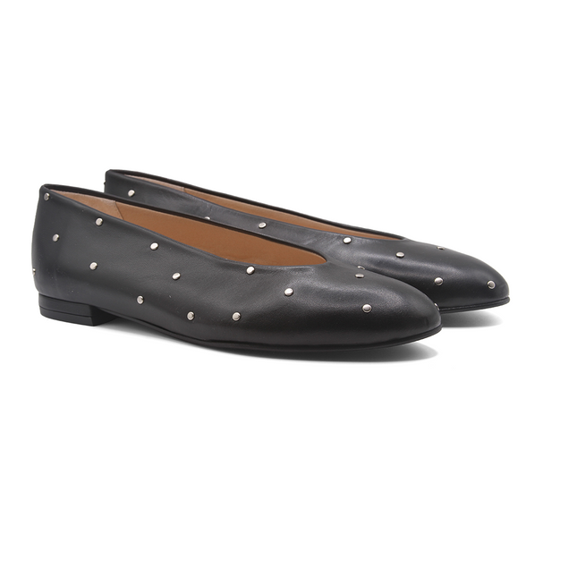 Kira Black Leather