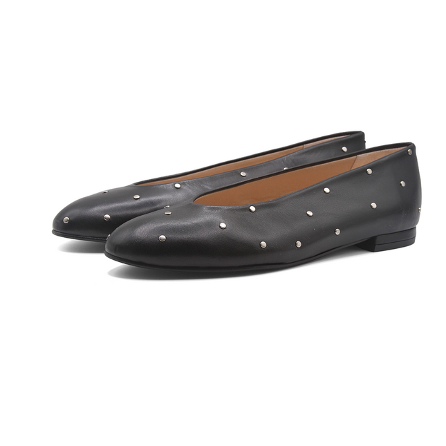 Kira Black Leather