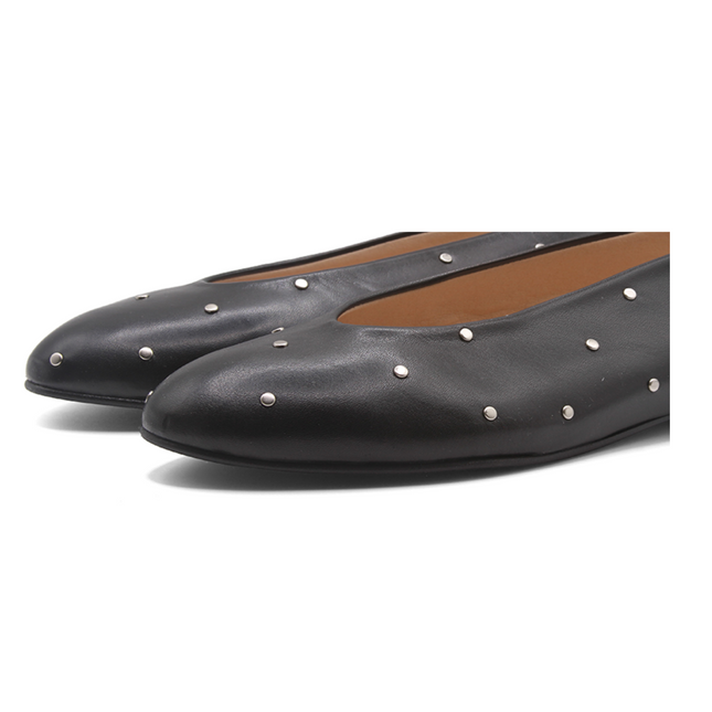Kira Black Leather