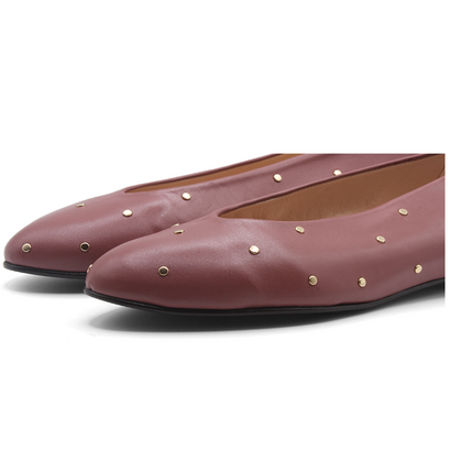 Kira Mauve Leather