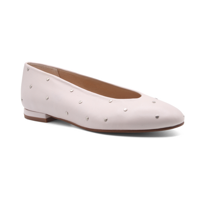 Kira Ivory Leather