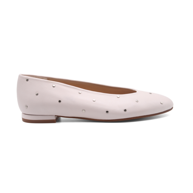 Kira Ivory Leather