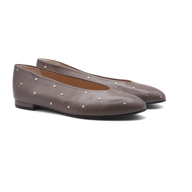 Kira Taupe Leather