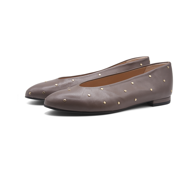 Kira Taupe Leather