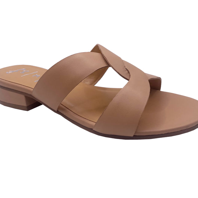 Katrina - Beige Leather