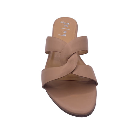 Katrina - Beige Leather