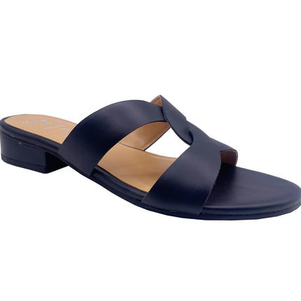 Katrina - Navy Leather