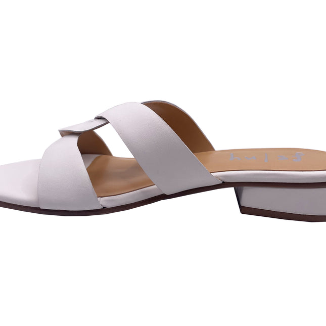 Katrina - White Leather