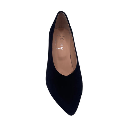 Kelly Black Suede