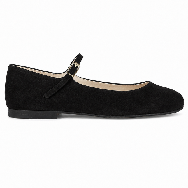 Lacey Black Suede