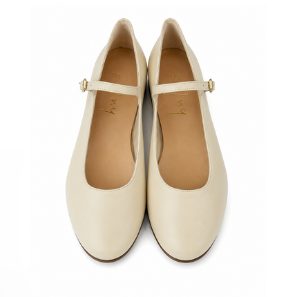 Lacey Nude Leather