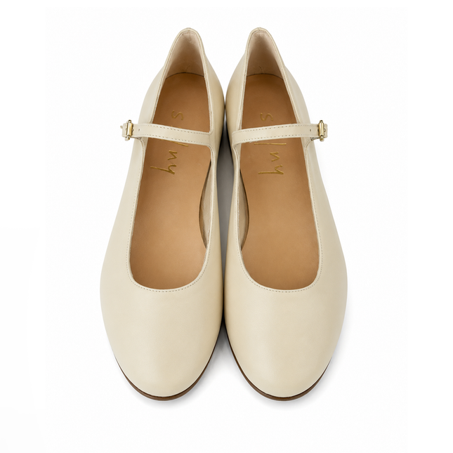 Lacey Nude Leather