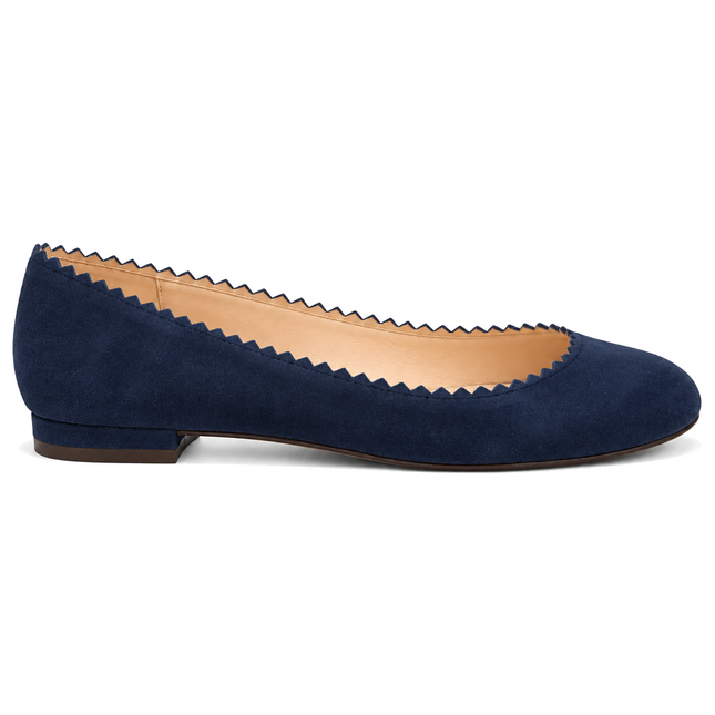 Love Navy Suede