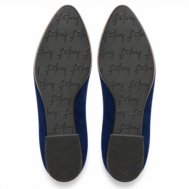Love Navy Suede