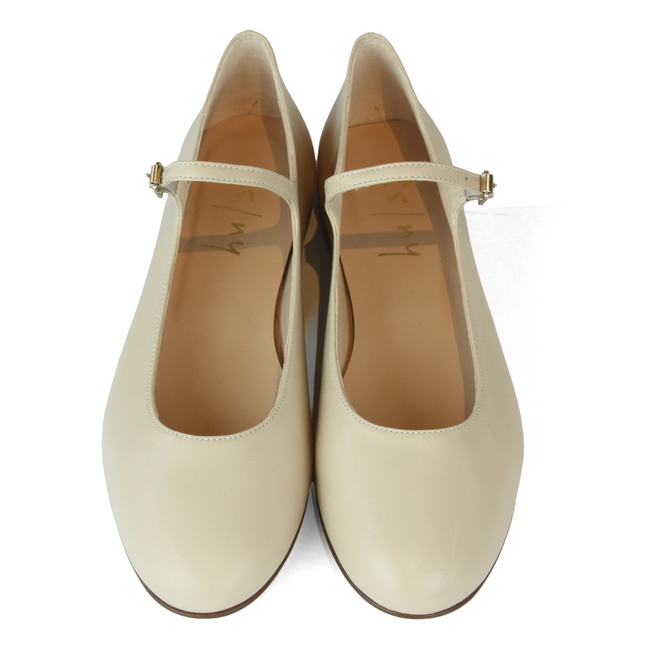 Lacey Nude Leather