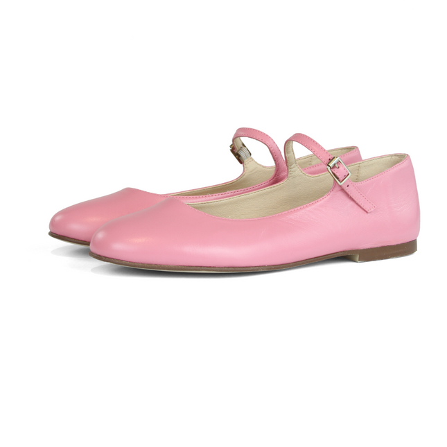 Lacey Pink Leather