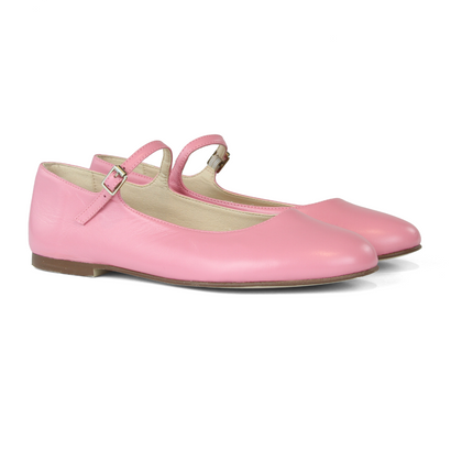 Lacey Pink Leather