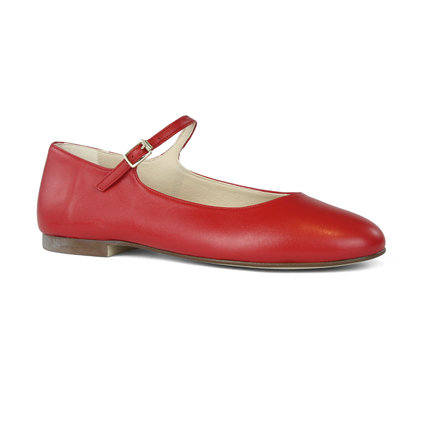 Lacey Red Leather