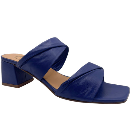 Lily Blue Leather