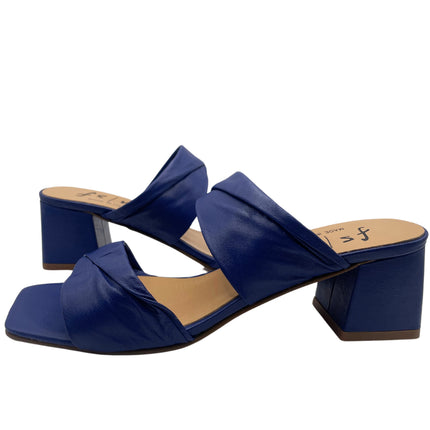 Lily Blue Leather