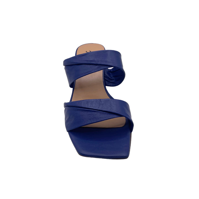 Lily Blue Leather