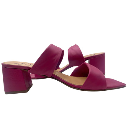 Lily Fuchsia Leather
