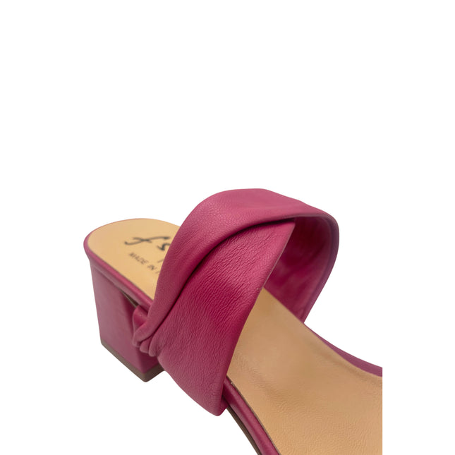Lily Fuchsia Leather