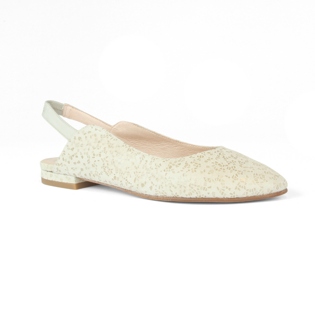 Lola Beige Mosaic Suede
