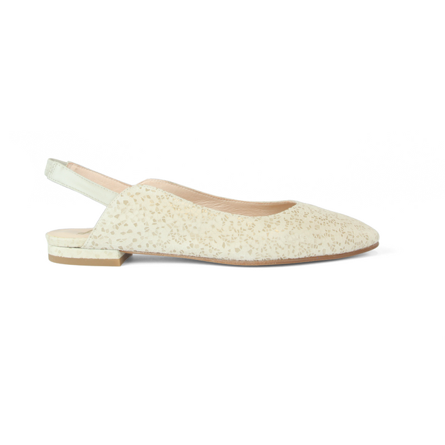 Lola Beige Mosaic Suede