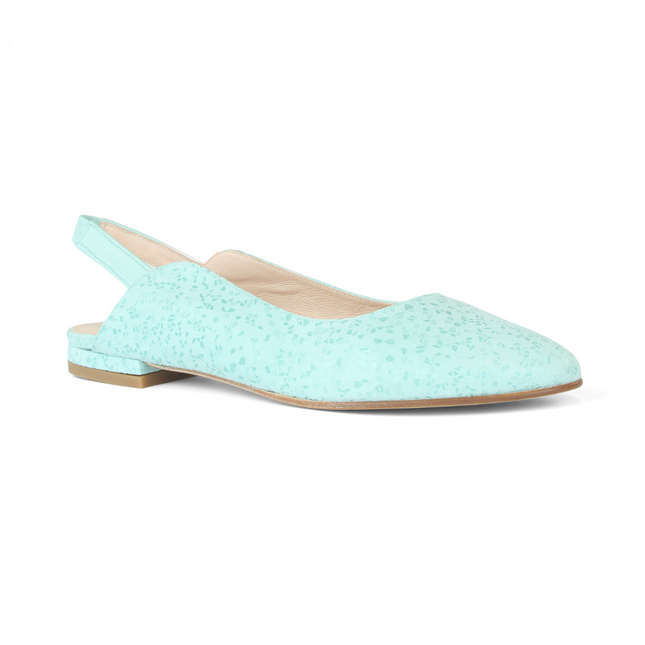Lola Turquoise Mosaic Suede