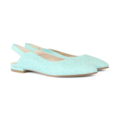 Lola Turquoise Mosaic Suede