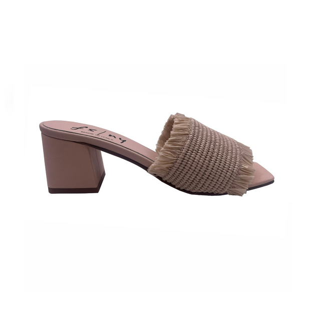 Luna - Beige Raffia