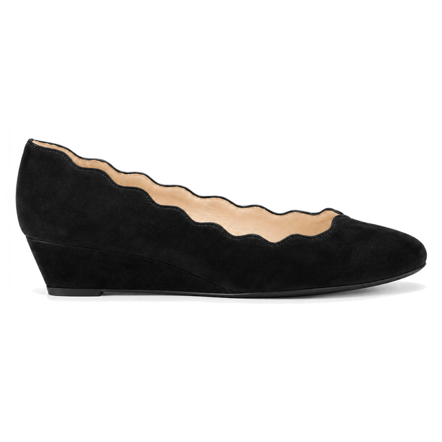 Maya Black Suede