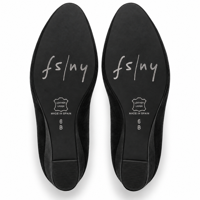 Maya Black Suede