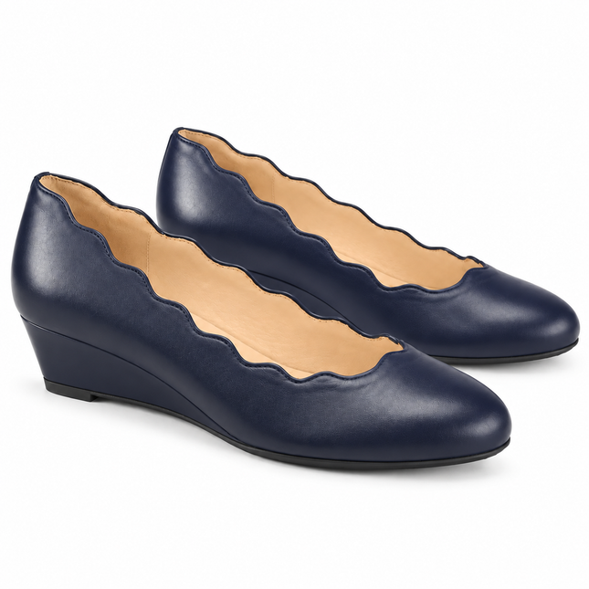 Maya Navy Leather