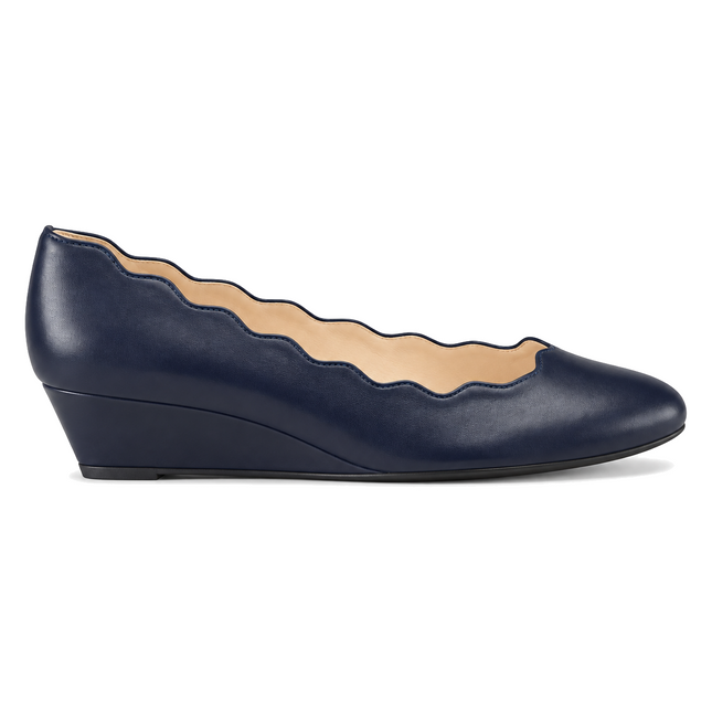 Maya Navy Leather