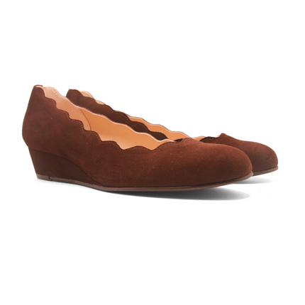 Maya - Chocolate Suede