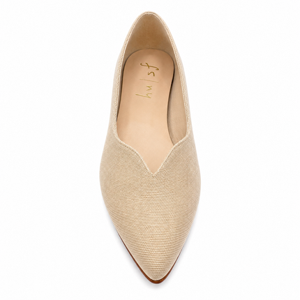 Melanie - Beige Recycled Cotton