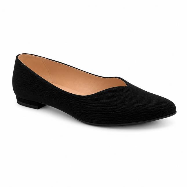 Melanie - Black Recycled Cotton