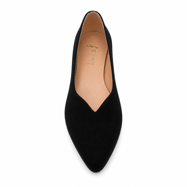Melanie - Black Recycled Cotton