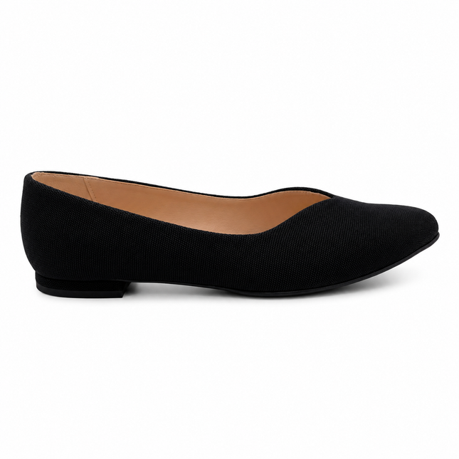 Melanie - Black Recycled Cotton