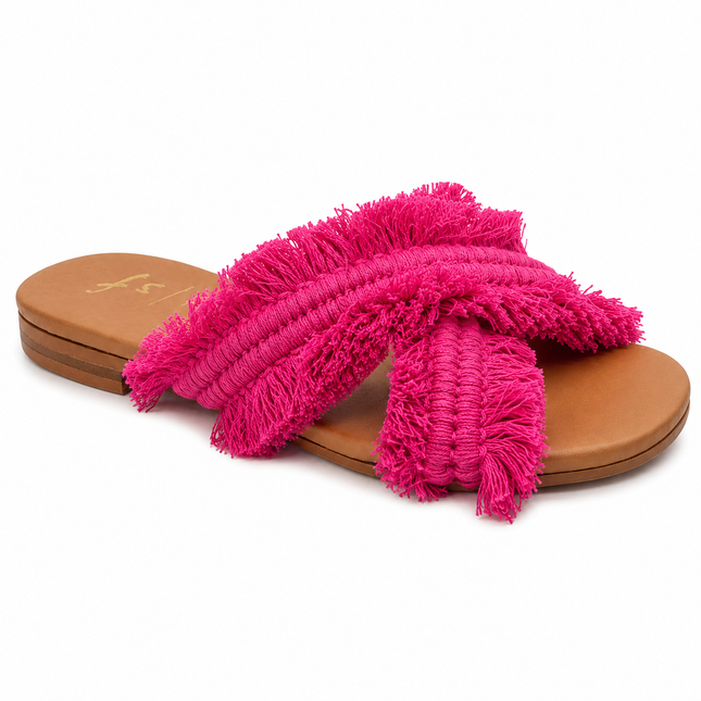 Meredith - Fuchsia Linen