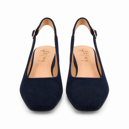 Mila Navy Suede