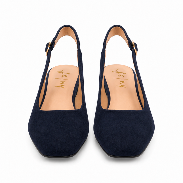 Mila Navy Suede