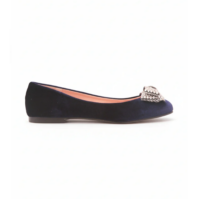 Minnie Navy Velvet