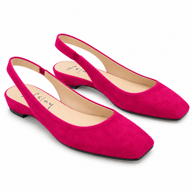 Mischa Fuchsia Suede