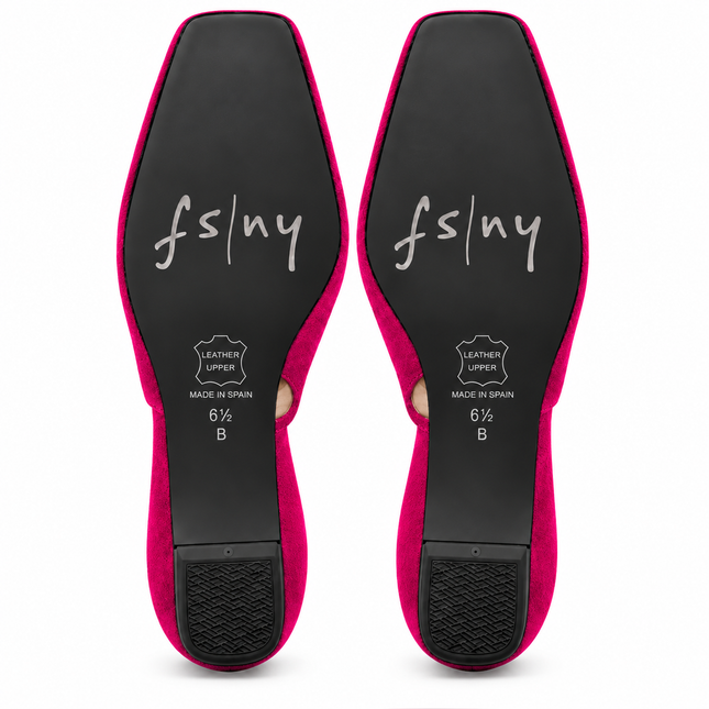 Mischa Fuchsia Suede