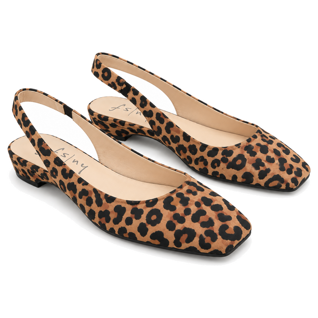 Mischa Leopard Suede