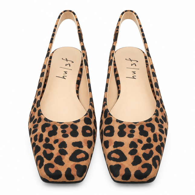 Mischa Leopard Suede